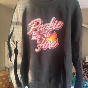 Black Graphic Women’s Sweatshirt